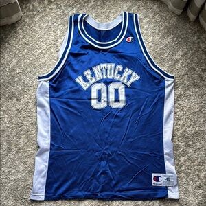 Rare VTG UK Tony Delk 00 Jersey, Champion, size 48